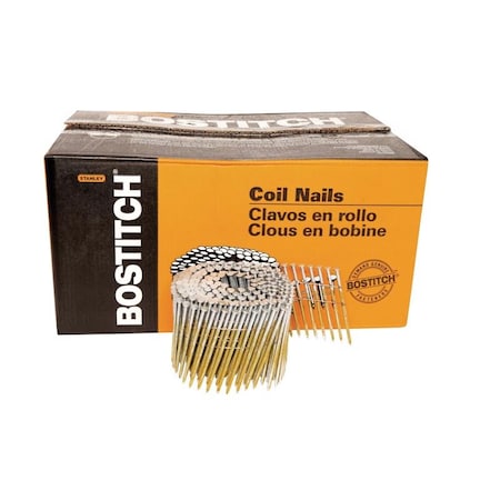 Bostitch Bostitch 3-1/4 in. L Wire Coil Galvanized Framing Nails 15 deg 2700 pk C12P131DG